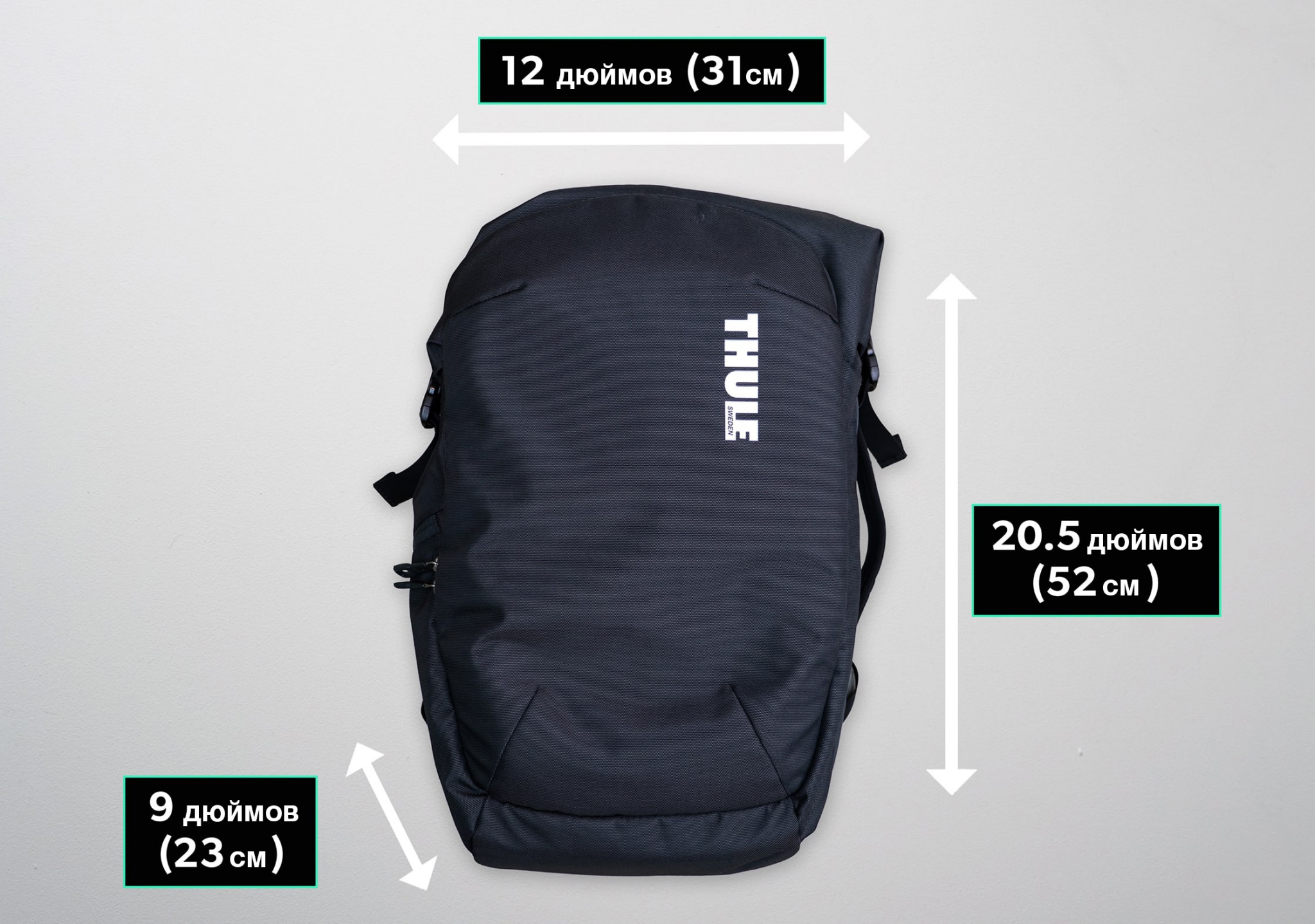 Thule Subterra Backpack 34L размеры